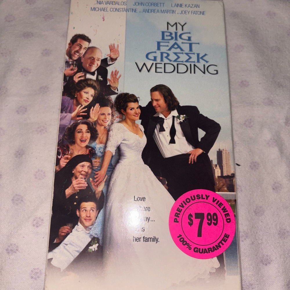 My Big Fat Greek Wedding VHS